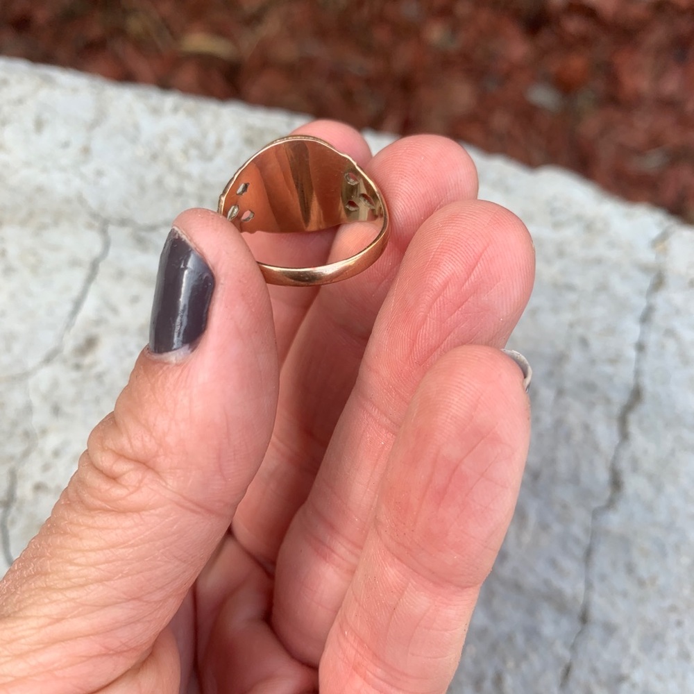 1852 Gold One Dollar Ring - Picture 5 of 6